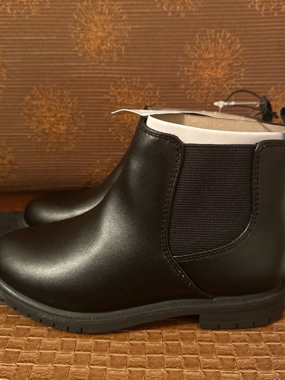 Cat & Jack Black Ankle Boots